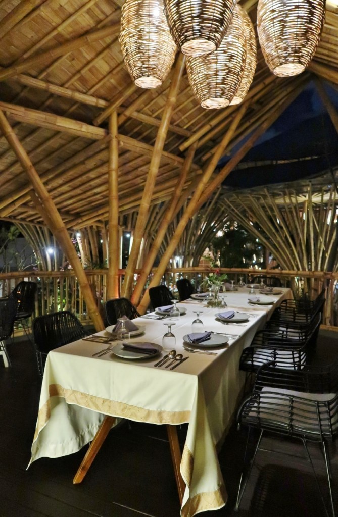 Private dining area on second level at Wanaku IndoAsian Cuisine Restaurant