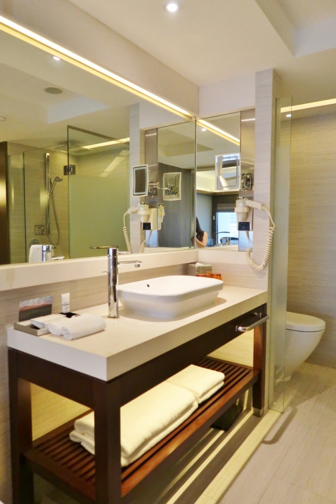 Bathroom at Pan Pacific Hotel