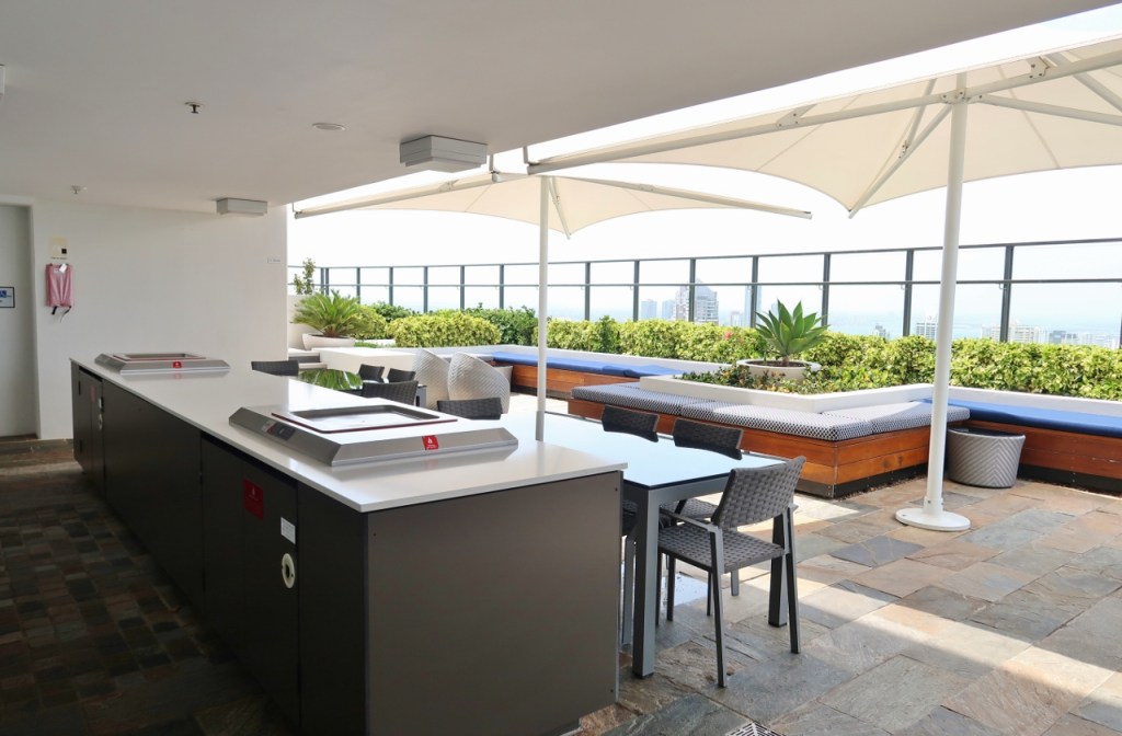 Barbecue area at Rhapsody Resort