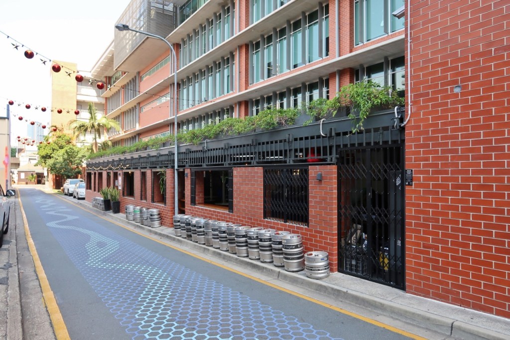 Street view of Saccharomyces Beer Cafe