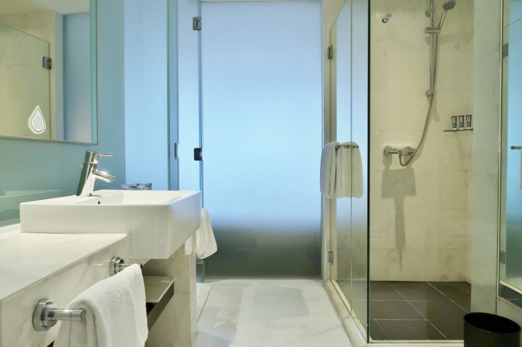 Bathroom at PARKROYAL Collection Marina Bay Hotel