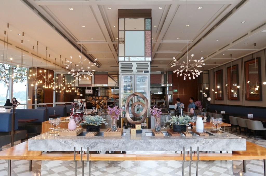 Counter display at Racines at Sofitel Singapore City Centre hotel