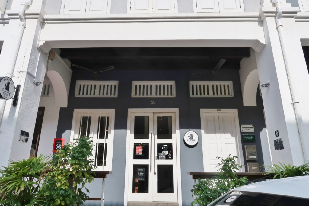 Street view of Baristart Coffee cafe