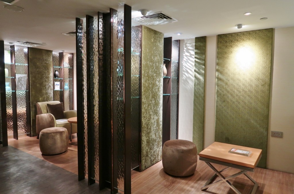 Entrance to The Fullerton Hotel Spa