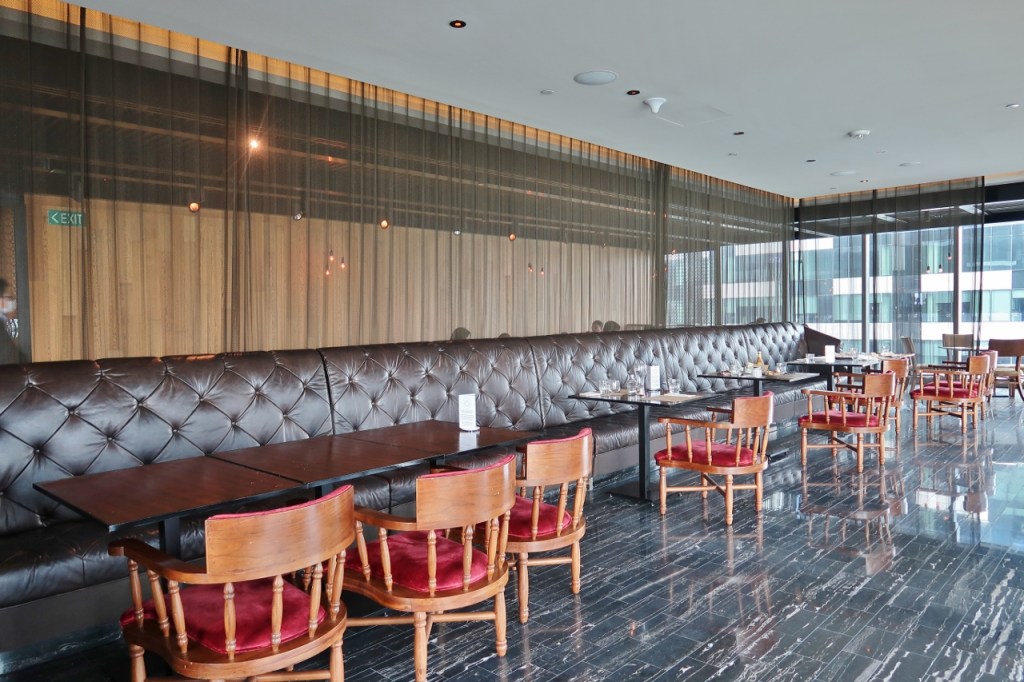 Seating area at Cook & Brew at The Westin Hotel