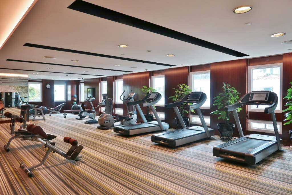 Gym at InterContinental Hotel
