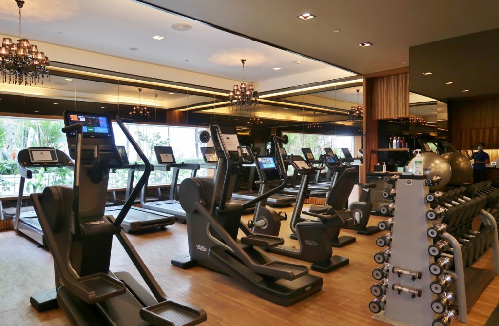 Gym at Mandarin Oriental Hotel