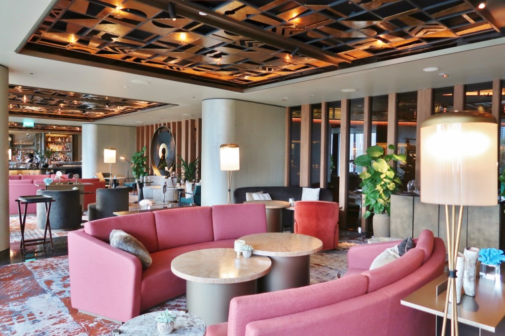 Seating area at MO Bar at Mandarin Oriental Hotel