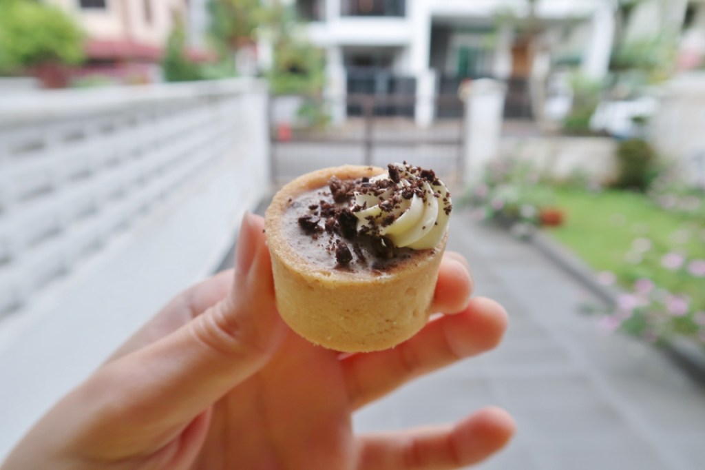 Cookies-and-cream mini tart from Bob The Baker Boy