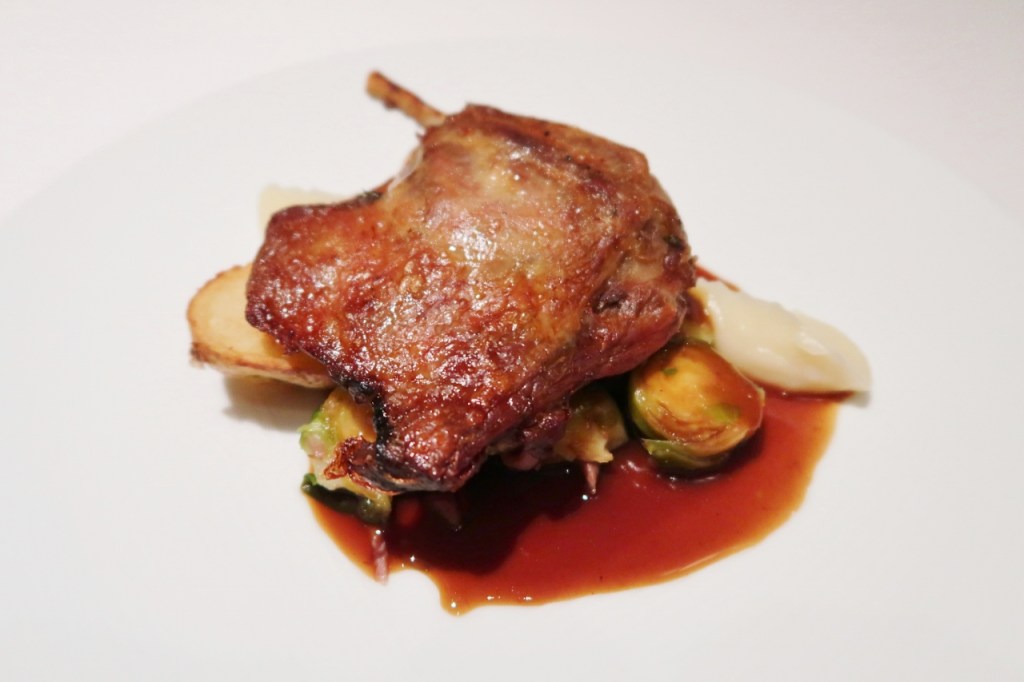 Duck leg confit from Gordon Grill at Goodwood Park Hotel