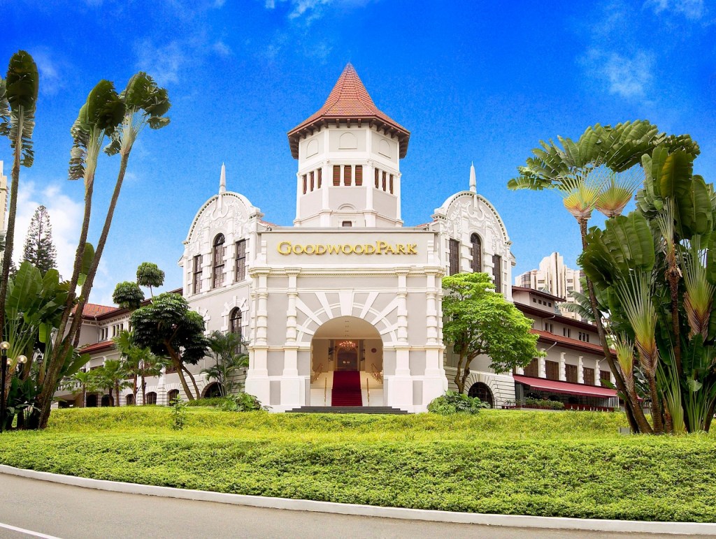 Goodwood Park Hotel's building facade