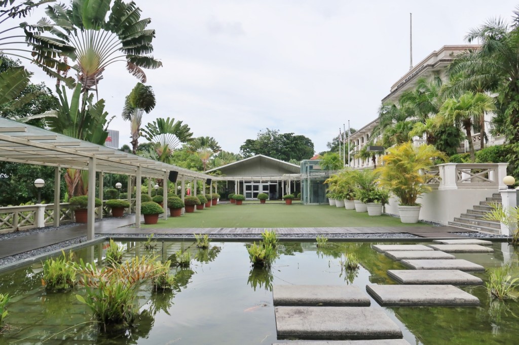 The Garden Terrace in the day at Hotel Fort Canning
