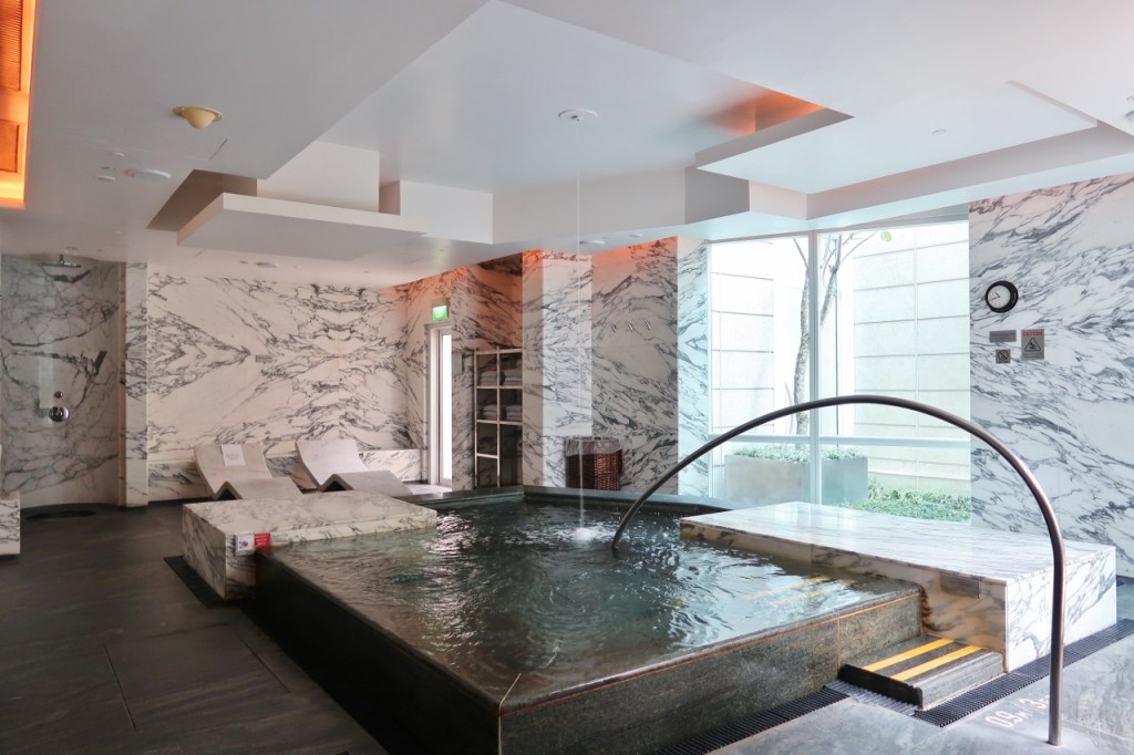 The Remède Spa wet facilities at St. Regis Hotel