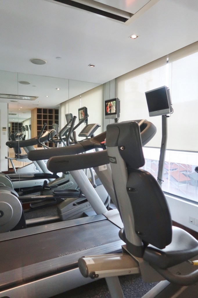 Gym at Naumi Hotel