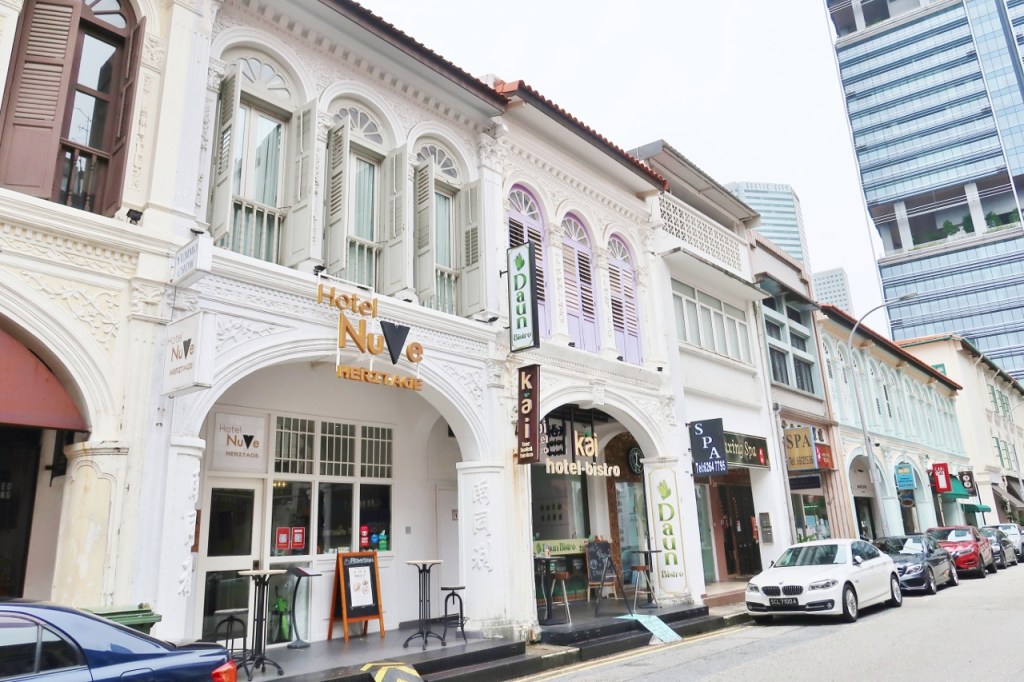 Hotel NuVe Heritage's building facade