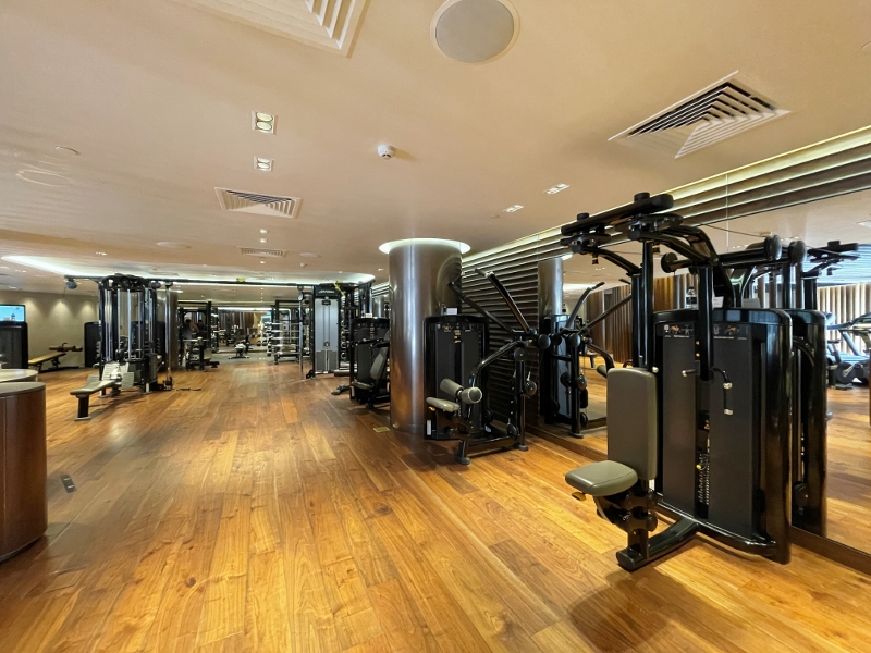 Gym at The Ritz-Carlton Millenia Hotel