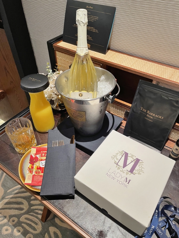 Surprise amenities from The Barracks Hotel