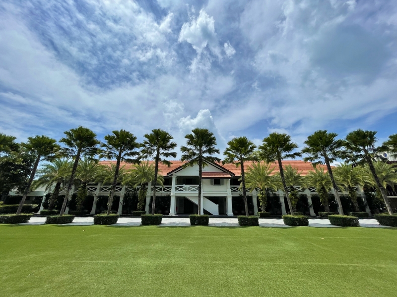 The Barracks Hotel's building facade