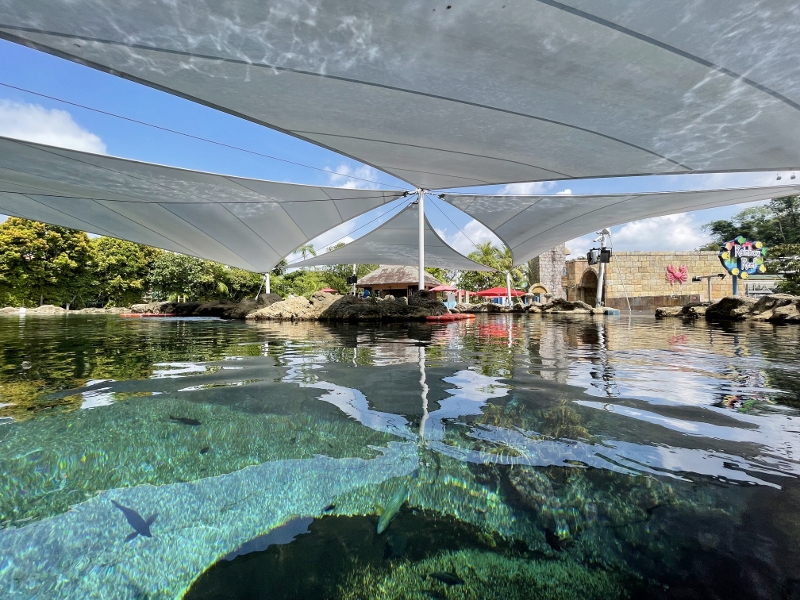 Rainbow Reef snorkelling experience at Adventure Cove Waterpark theme park