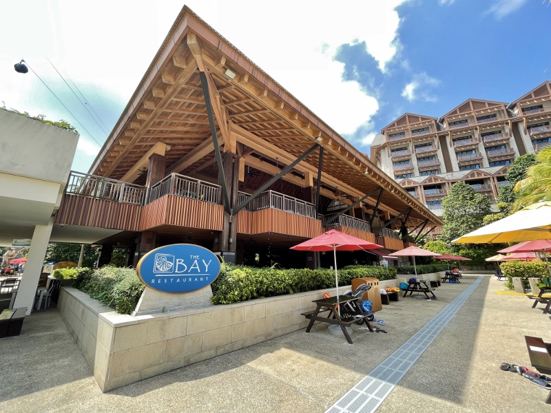 The Bay Restaurant at Adventure Cove Waterpark theme park