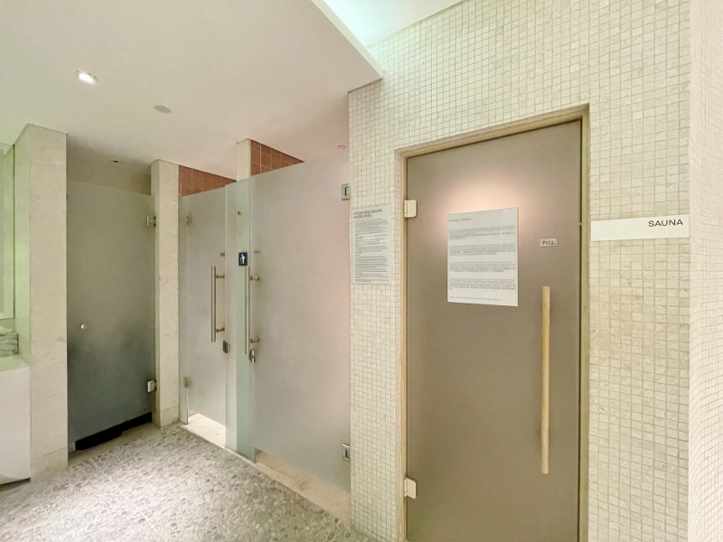 Sauna in AWAY Spa at W Hotel Sentosa Cove