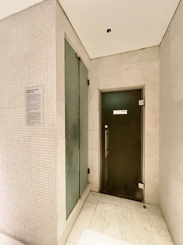 Steam room in AWAY Spa at W Hotel Sentosa Cove