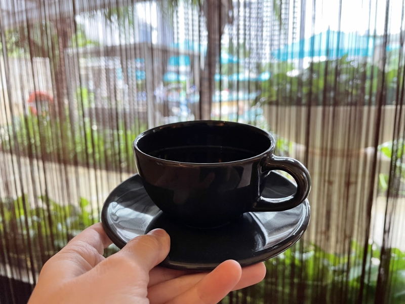 Tea served after treatment in St. Gregory Spa at Pan Pacific Hotel