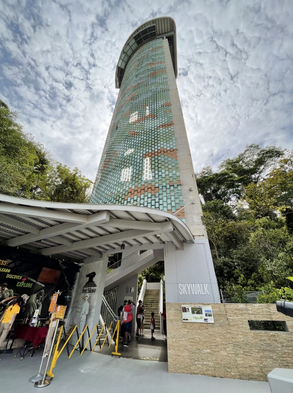 Entrance to Fort Siloso Skywalk