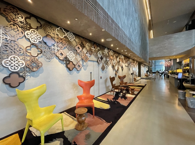 JW Marriott Hotel South Beach reception area