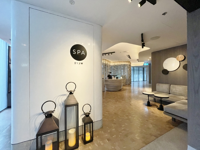 Entrance to Spa By JW at JW Marriott Hotel South Beach