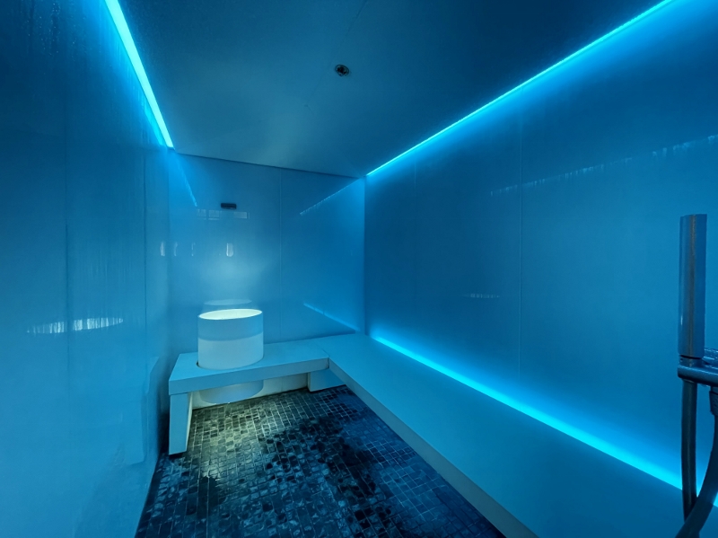 Steam room at Spa By JW at JW Marriott Hotel South Beach