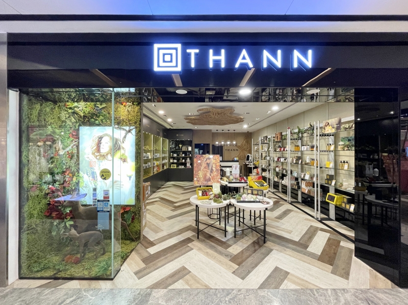 Entrance to THANN Wellness Store at Paragon Mall