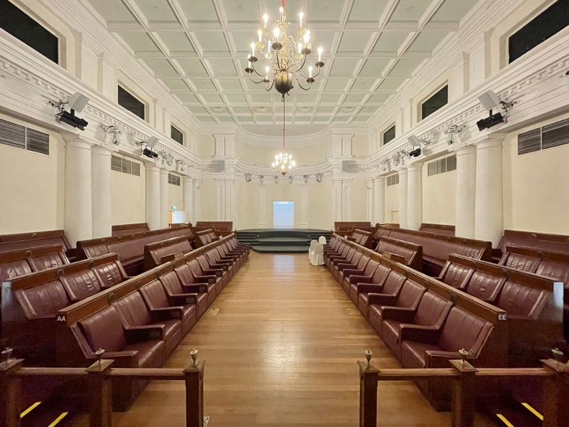 The Old Parliament Chambers in The Arts House