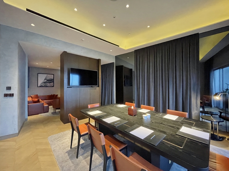 Meeting room at Fairmont Gold Lounge at Fairmont Hotel