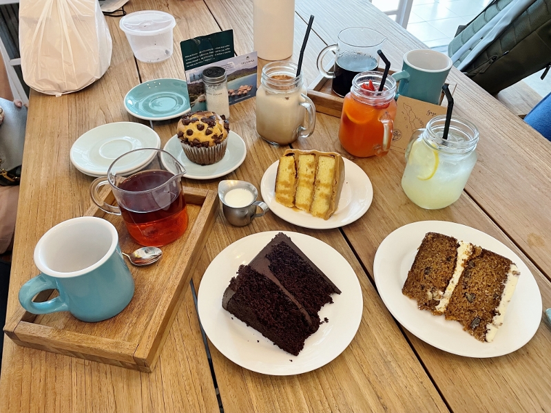 Food and drinks from Anchor Cafe & Roastery