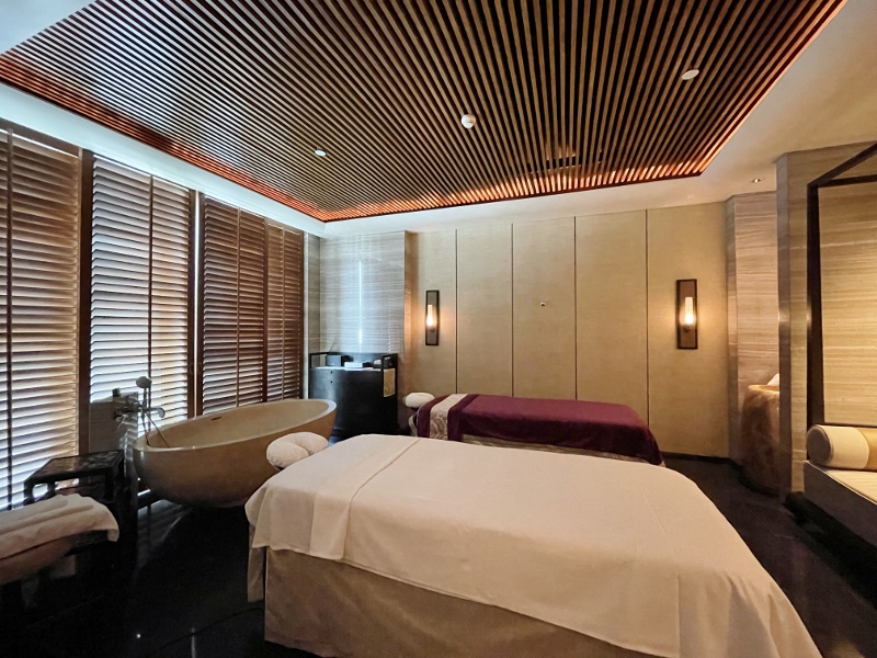 Treatment room at Kempinski The Spa at Siam Kempinski Hotel
