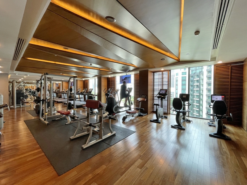 Gym at Siam Kempinski Hotel