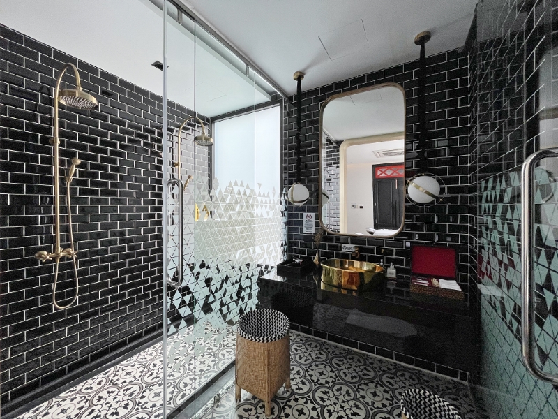 Bathroom in treatment room at The Oasis Spa - Urban Oasis Spa