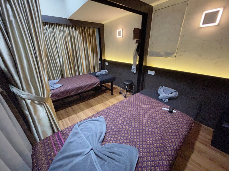 Treatment room at Thai Imperial Spa at Plaza DNP