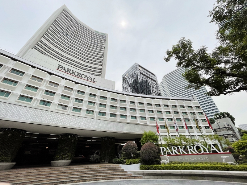 PARKROYAL On Beach Road Hotel's building facade