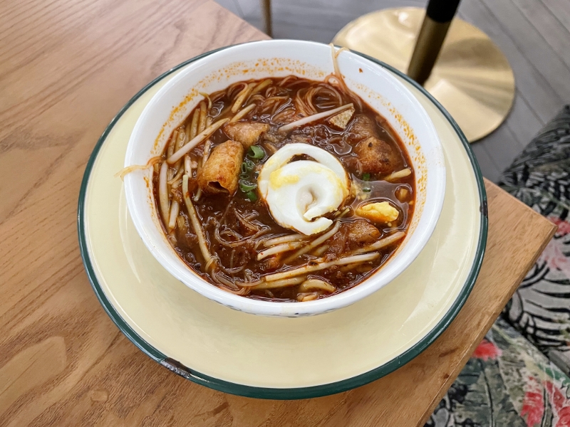 Buffet breakfast dish from Ginger restaurant at PARKROYAL On Beach Road Hotel