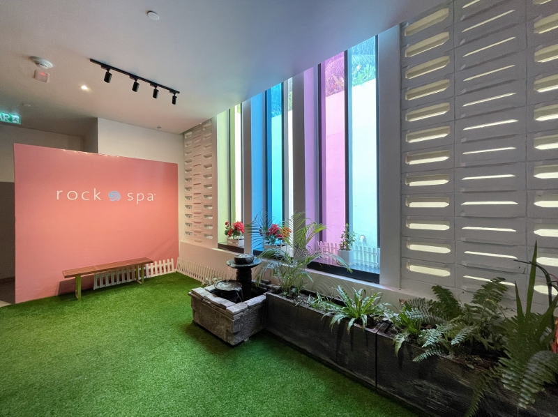 Entrance to Rock Spa at Hard Rock Hotel Desaru Coast