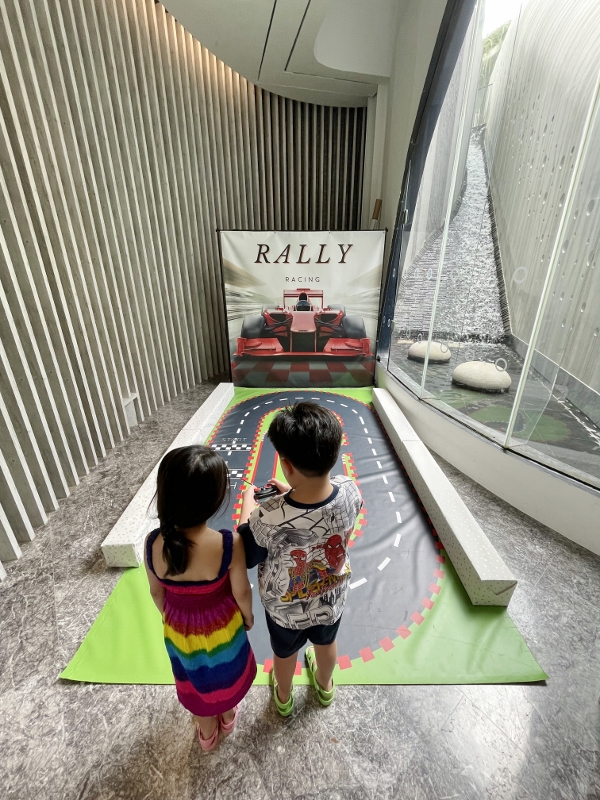 Rally racing activity for kids at Village Hotel Sentosa