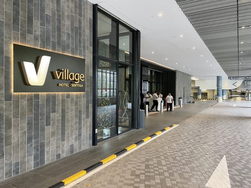 Village Hotel Sentosa's drop-off point