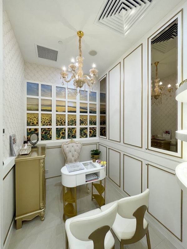 Reception area at My Cozy Room Boutique Beauty Spa