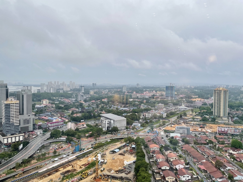 The view from Studio Executive Room at Capri Hotel by Fraser Johor Bahru