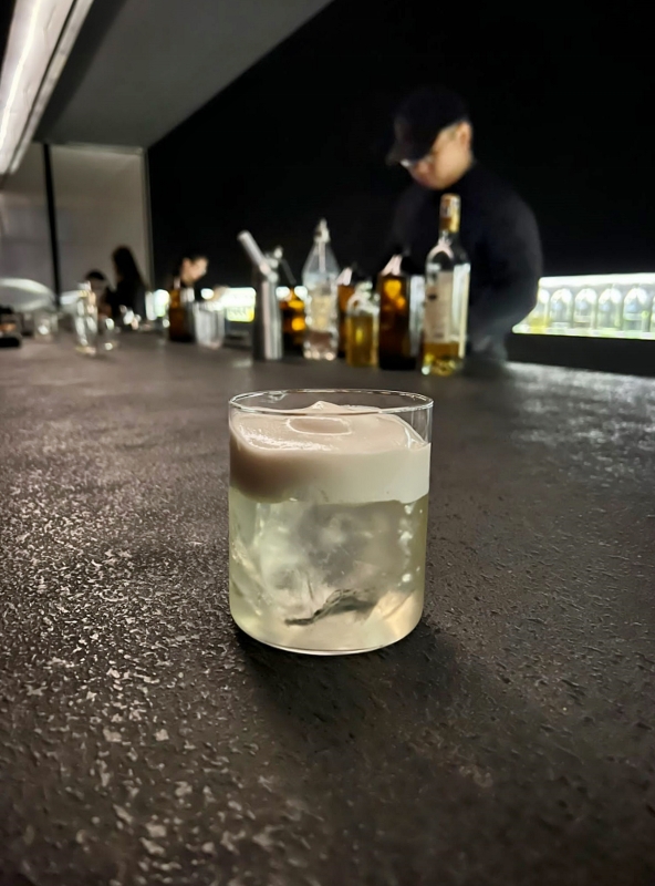 Earl grey cocktail from Shui bar