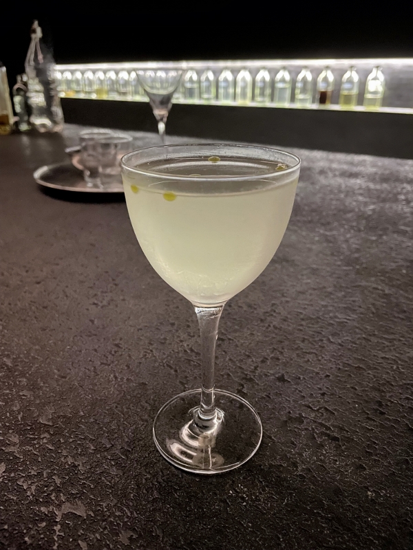 Seaweed cocktail from Shui bar