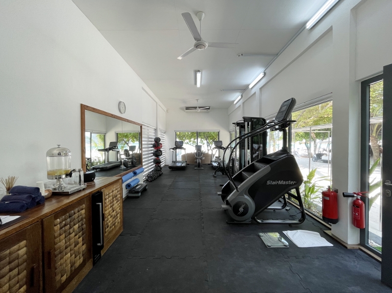 Gym at Mövenpick Resort Kuredhivaru