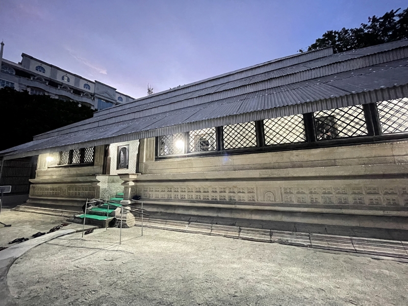 Old Friday Mosque made of coral stone in Malé